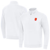 Spain National Team Antigua Landslide Quarter-Zip Pullover for sale - White