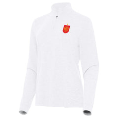 Spain National Team Antigua Women's Quarter-Zip Pullover for sale - White