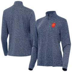 Spain National Team Antigua Women's Quarter-Zip Pullover for sale - Heather Navy