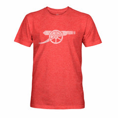 Arsenal 1863FC Mono Badge Vintage Tri-Blend T-Shirt on sale - Red