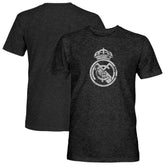 Real Madrid 1863FC Mono Badge Vintage Tri-Blend T-Shirt Discount - Black