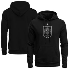 Spain National Team 1863FC Mono Badge Fleece Hoodie for sale - Black