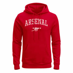 Arsenal 1863FC Athletic Wordmark Fleece Hoodie on sale - Red