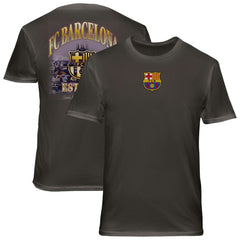 Barcelona 1863FC Wordmark Cotton T-Shirt on sale - Gray