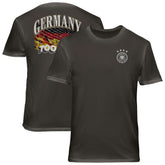 Germany National Team 1863FC Wordmark Cotton T-Shirt for sale - Gray