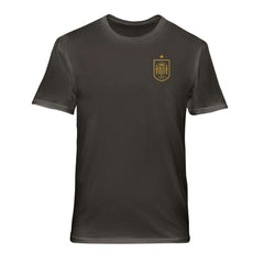 Spain National Team 1863FC Wordmark Cotton T-Shirt for sale - Gray