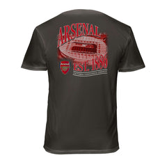Arsenal 1863FC Wordmark Cotton T-Shirt on sale - Gray