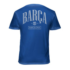 Barcelona 1863FC Back Wordmark Soft Wash T-Shirt on sale - Blue