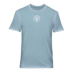 Manchester City 1863FC Back Wordmark Soft Wash T-Shirt Discount - Light Blue