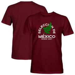 Mexico National Team 1863FC Established Location T-Shirt for sale - Maroon