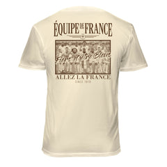 France National Team 1863FC Vintage Soft Wash T-Shirt for sale - Cream