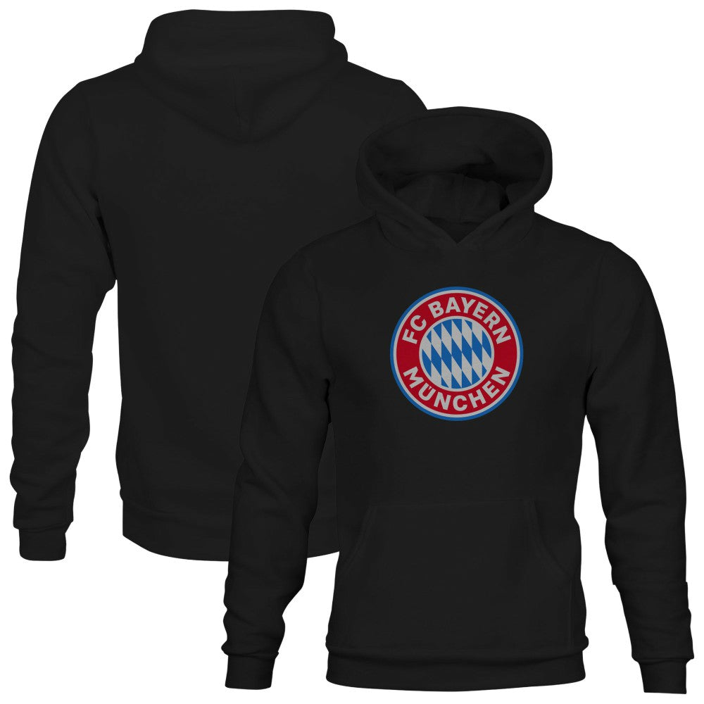 Bayern Munich 1863FC Youth Color Badge Fleece Hoodie on sale - Black