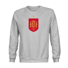 Spain National Team 1863FC Color Badge Sweatshirt for sale - Gray