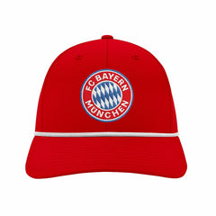 Bayern Munich 1863FC Color Badge Airflow Adjustable Hat on sale - Red