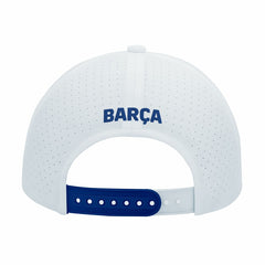 Barcelona 1863FC Mono Badge High Point Adjustable Hat on sale - White