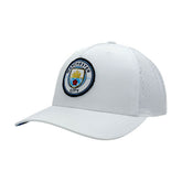 Manchester City 1863FC Mono Badge High Point Adjustable Hat Discount - White
