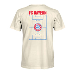 Bayern Munich 1863FC Duo-Tone Stadium Soft Wash T-Shirt on sale - Cream