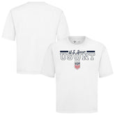 USWNT Levelwear Vanguard Luxe Signature T-Shirt on sale - White