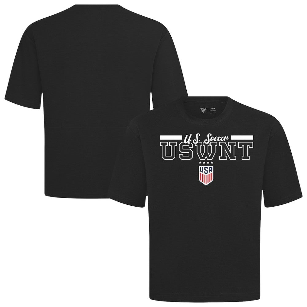 USWNT Levelwear Vanguard Luxe Signature T-Shirt on sale - Black