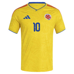 James Rodriguez Colombia National Team 2026 Home Replica Jersey for sale - Yellow