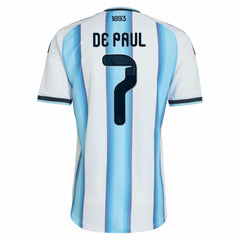 Rodrigo De Paul Argentina National Team 2026 Home Jersey for sale - White