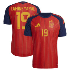 Lamine Yamal Spain National Team 2026 Home Jersey for sale - Red