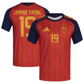 Lamine Yamal Spain National Team 2026 Home Replica Jersey for sale - Red
