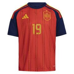 Lamine Yamal Spain National Team Youth 2026 Home Replica Jersey for sale - Red