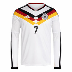 Kai Havertz Germany National Team 2026 Home Replica Long Sleeve Jersey for sale - White