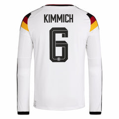 Joshua Kimmich Germany National Team 2026 Home Replica Long Sleeve Jersey for sale - White