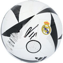 Franco Mastantuono Real Madrid Autographed Logo Soccer Ball