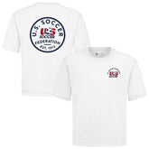 USMNT Levelwear Luxe Signature Knit Transit T-Shirt for sale - White