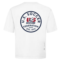USMNT Levelwear Luxe Signature Knit Transit T-Shirt for sale - White