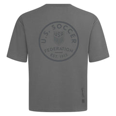 USMNT Levelwear Luxe Signature Knit Transit T-Shirt for sale - Gray