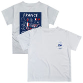 France National Team Vive La Fete Toddler Impressions Artwork T-Shirt for sale - White