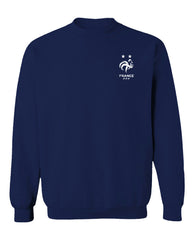 France National Team Vive La Fete Women's Impressions Artwork Sweatshirt for sale - Navy