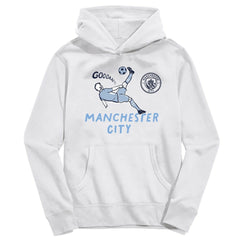 Manchester City Vive La Fete Youth Chilena Style Hoodie Discount - White