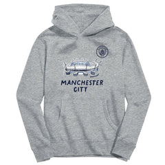 Manchester City Vive La Fete Toddler Stadium Style Hoodie Discount - Gray