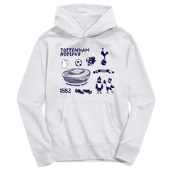 Tottenham Hotspur Vive La Fete Toddler Impressions Icons Hoodie Sale - White
