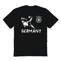 Germany National Team Vive La Fete Youth Chilena Style T-Shirt for sale - Black