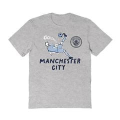 Manchester City Vive La Fete Women's Chilena Style T-Shirt Discount - Gray