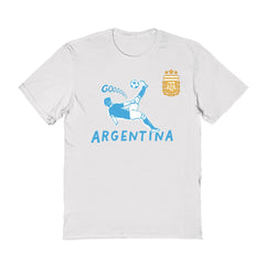 Argentina National Team Vive La Fete Women's Chilena Style T-Shirt for sale - White