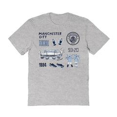 Manchester City Vive La Fete Women's Impressions Icons T-Shirt Discount - Gray