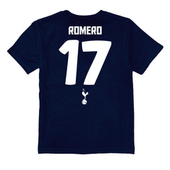 Cristian Romero Tottenham Hotspur Vive La Fete Toddler Player Name & Number Chilena Style T-Shirt Sale - Navy