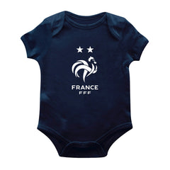 France National Team Vive La Fete Infant Color Badge Bodysuit for sale - Navy