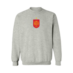 Spain National Team Vive La Fete Women's Color Badge Sweatshirt for sale - Gray