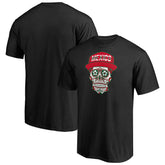 Mexico Sugar Skull T-Shirt for sale - Black