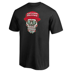 Mexico Sugar Skull T-Shirt for sale - Black