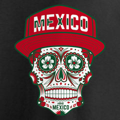Mexico Sugar Skull T-Shirt for sale - Black