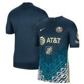 Club America Youth 2021/22 Away Breathe Stadium Replica Jersey Discount - Navy